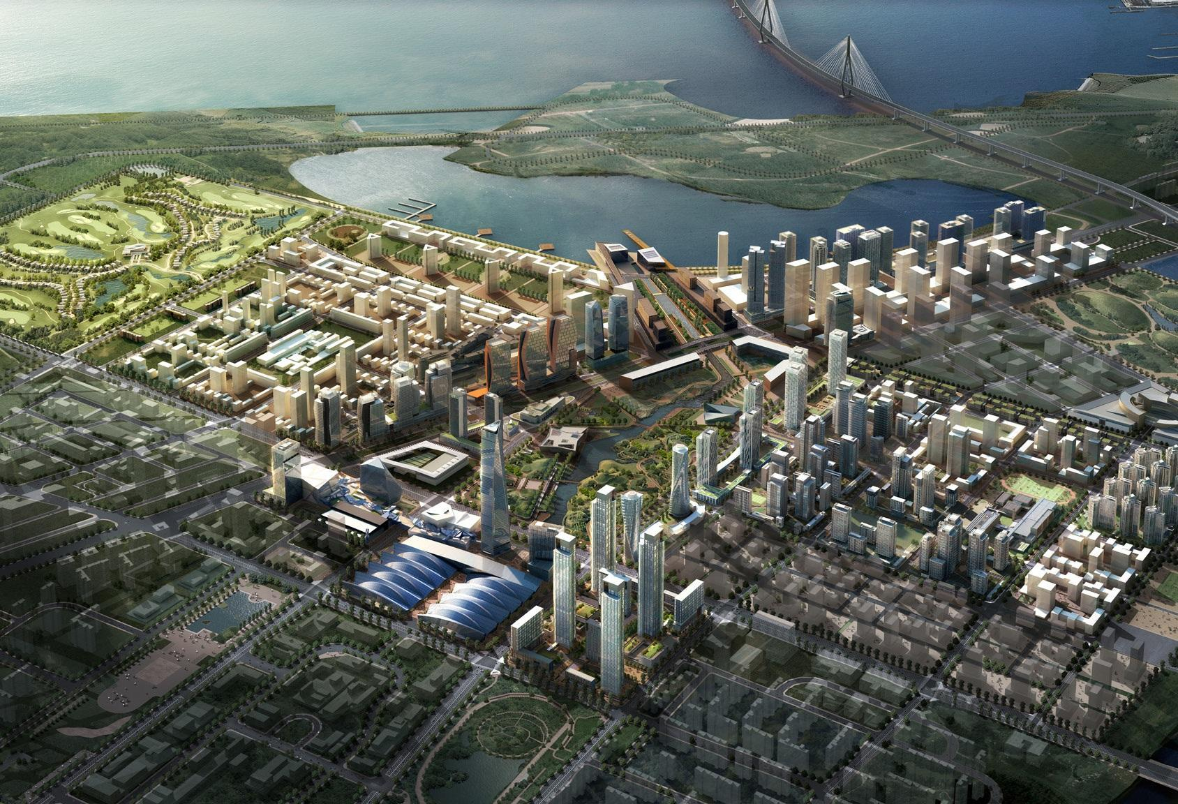 Building a City from Scratch: The Story of Songdo, Korea  ArchDaily