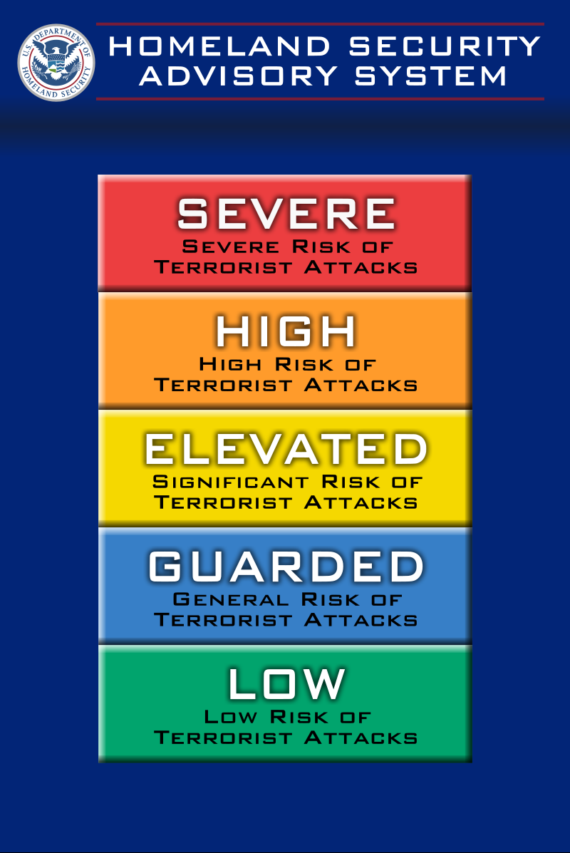 Homeland Security Advisory System - Wikipedia