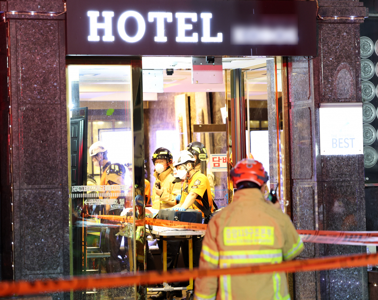 killed,  injured in hotel fire in Bucheon, electric fault