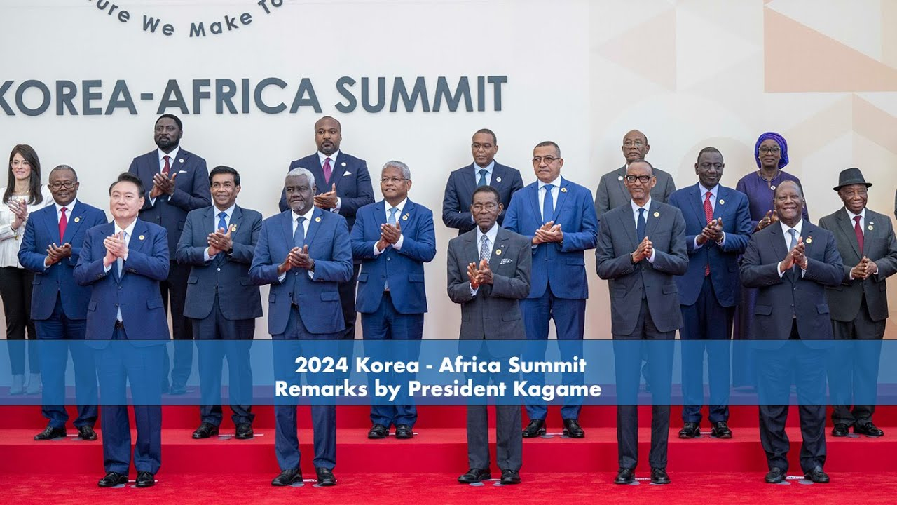 Korea - Africa Summit  Remarks by President Kagame