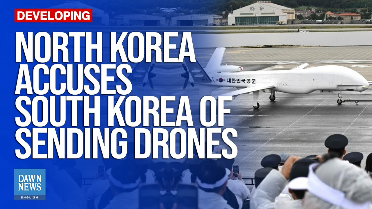 North Korea accuses South Korea of sending propaganda drones to Pyongyang   Dawn News English