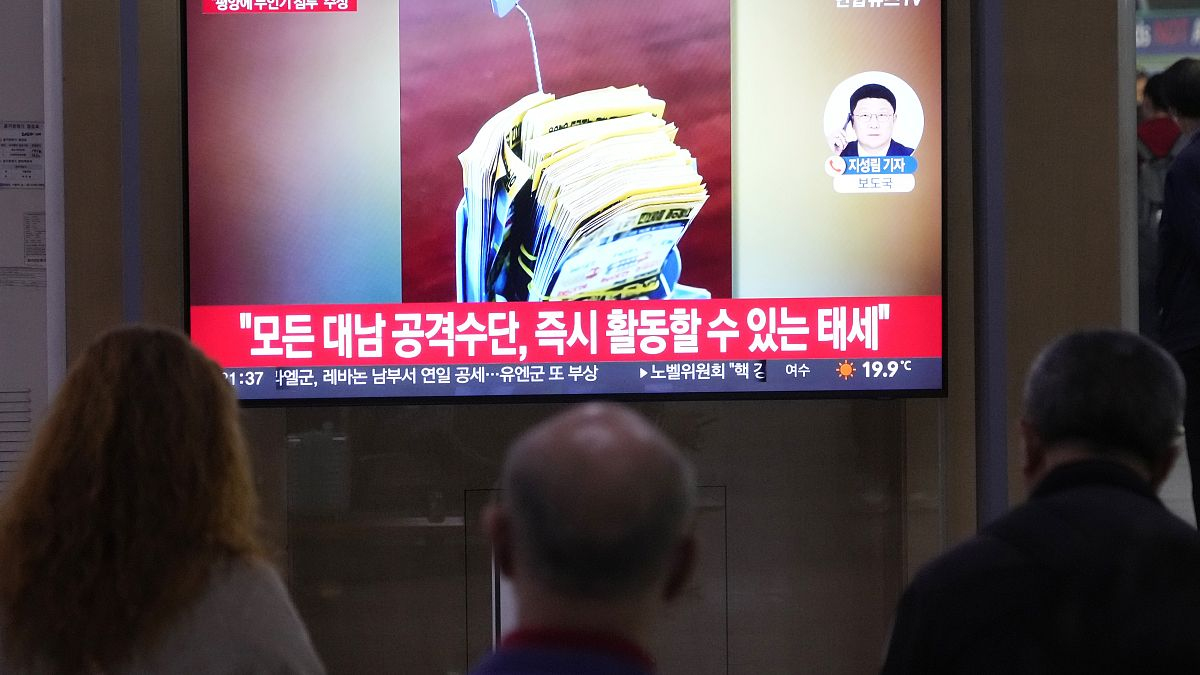 North Korea accuses South of flying drones over Pyongyang to drop