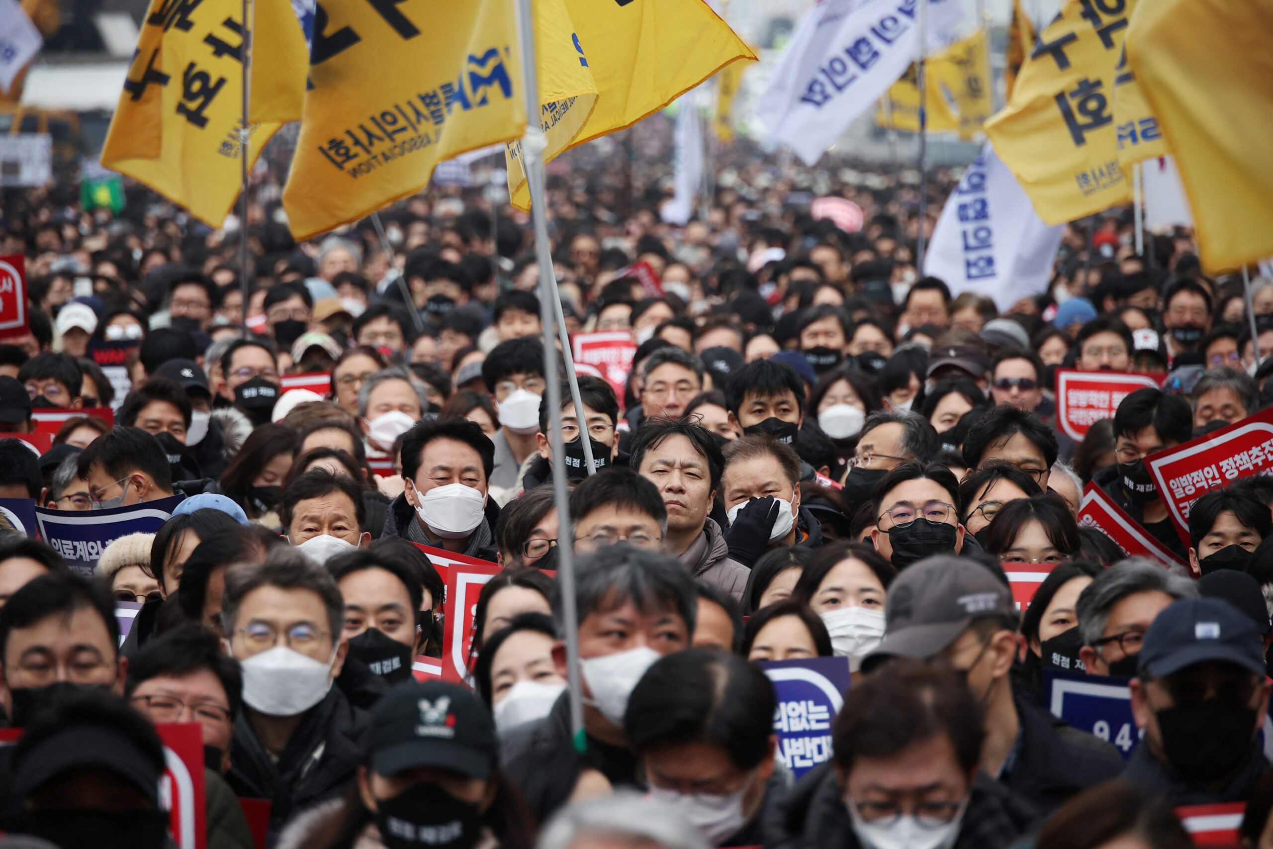 South Korea offers to freeze medical student numbers to resolve