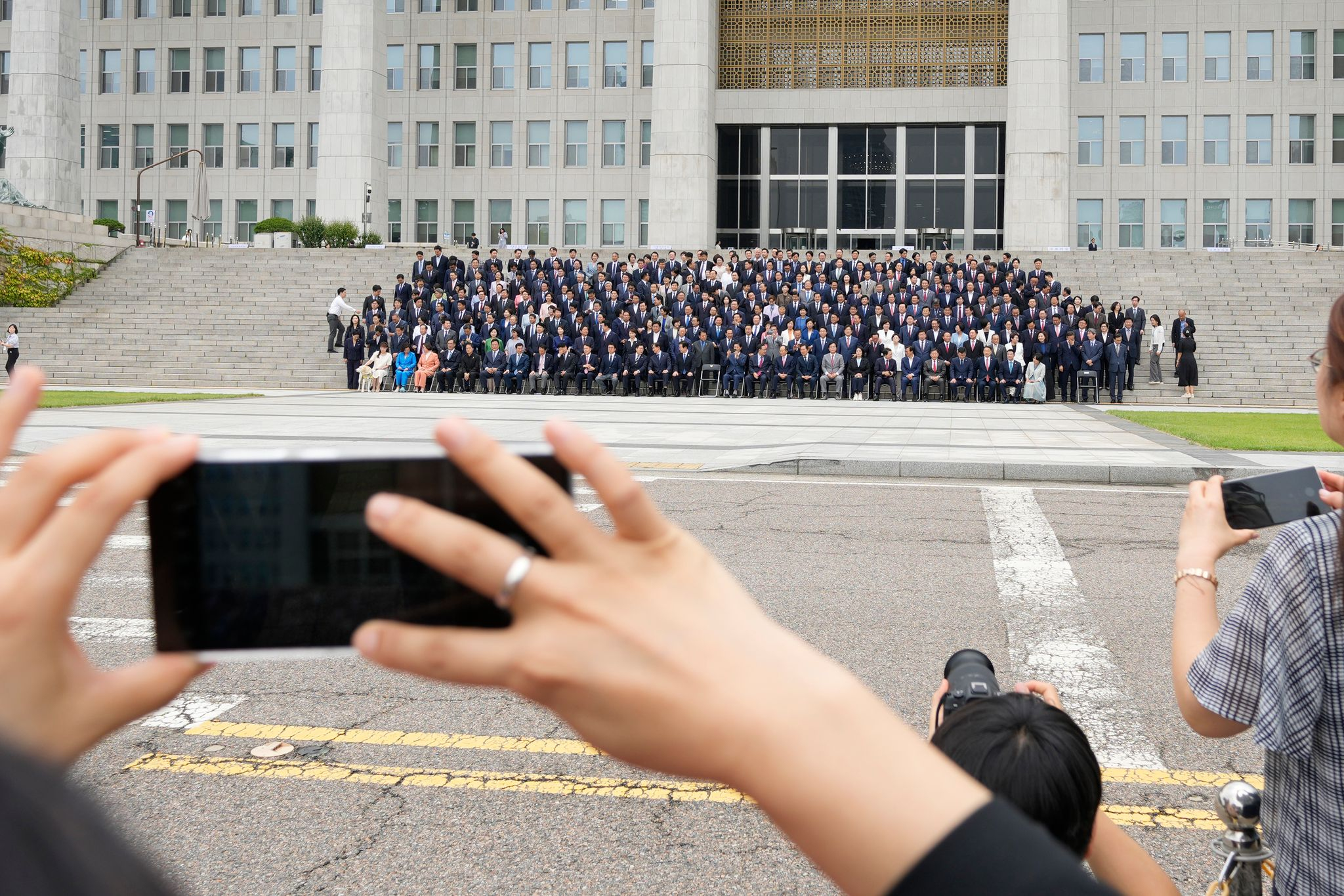 South Korea president skips opening ceremony of parliament as