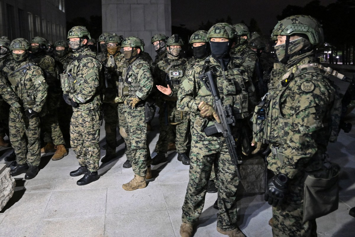South Korean military says martial law will remain until lifted by